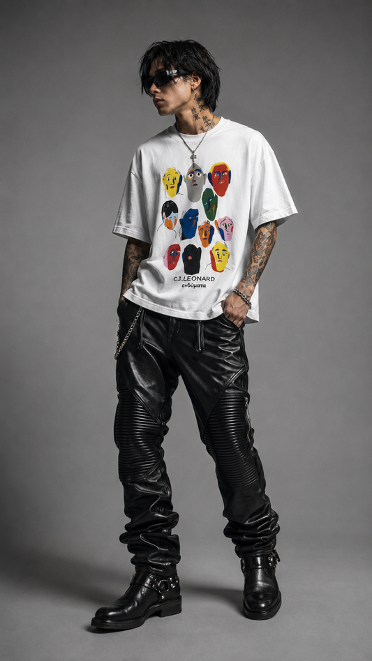 White Personalities Tee