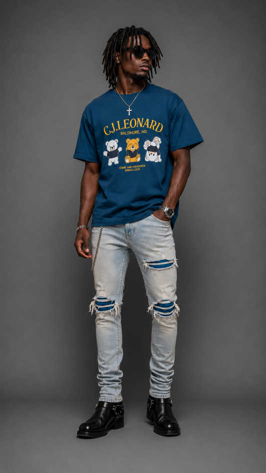 Blue Care Tee (Ships Immediately)