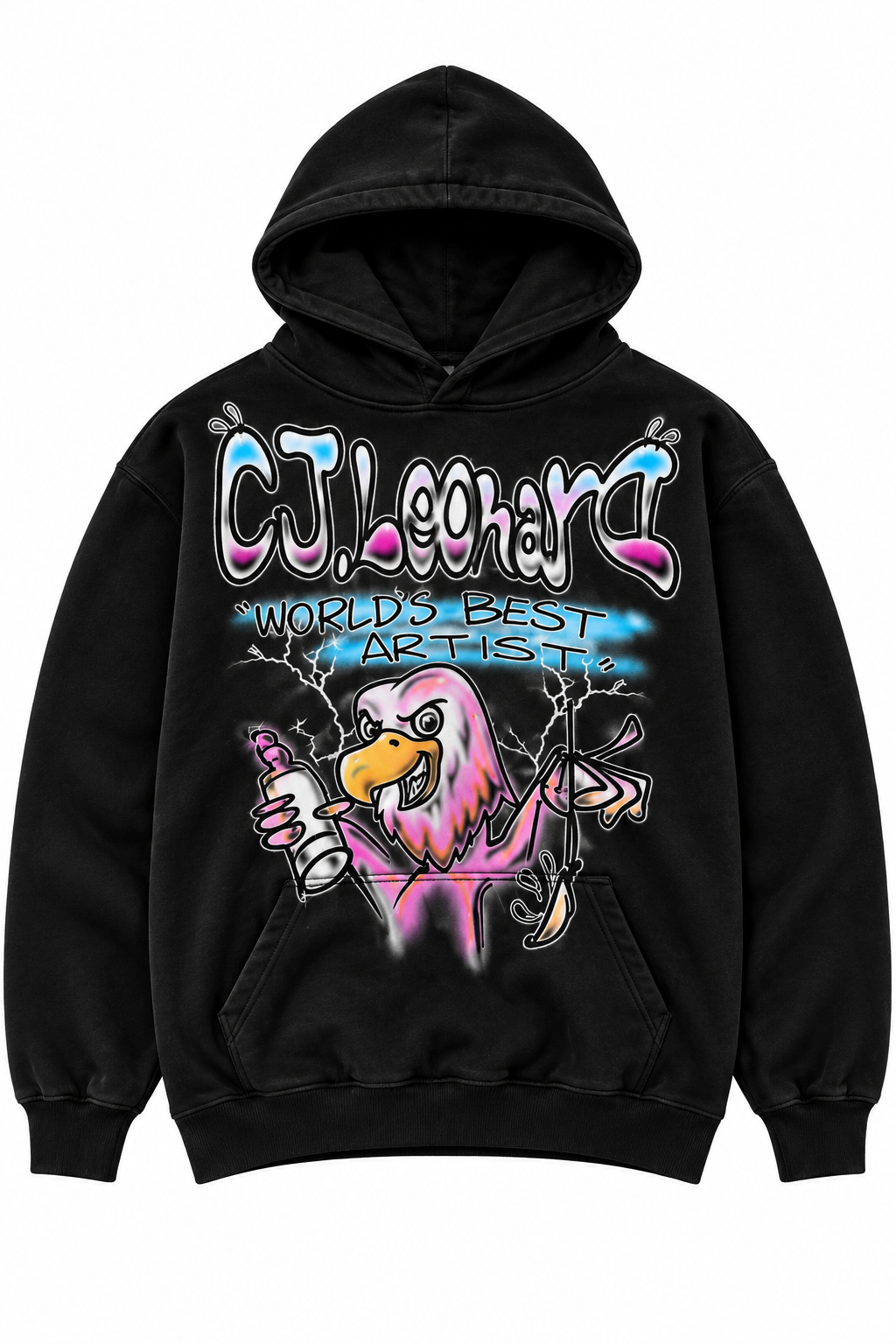 Black World’s Best Artist Hoodie(Ships September 25)
