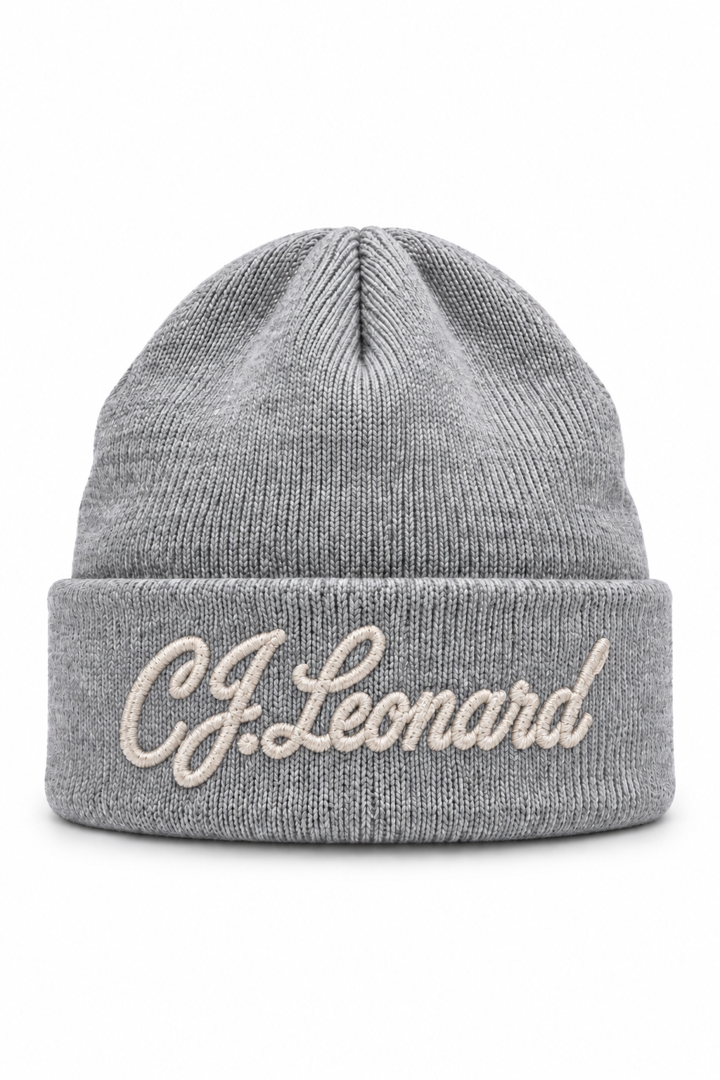 Grey CJ.Leonard Beanie (Ships October 3)