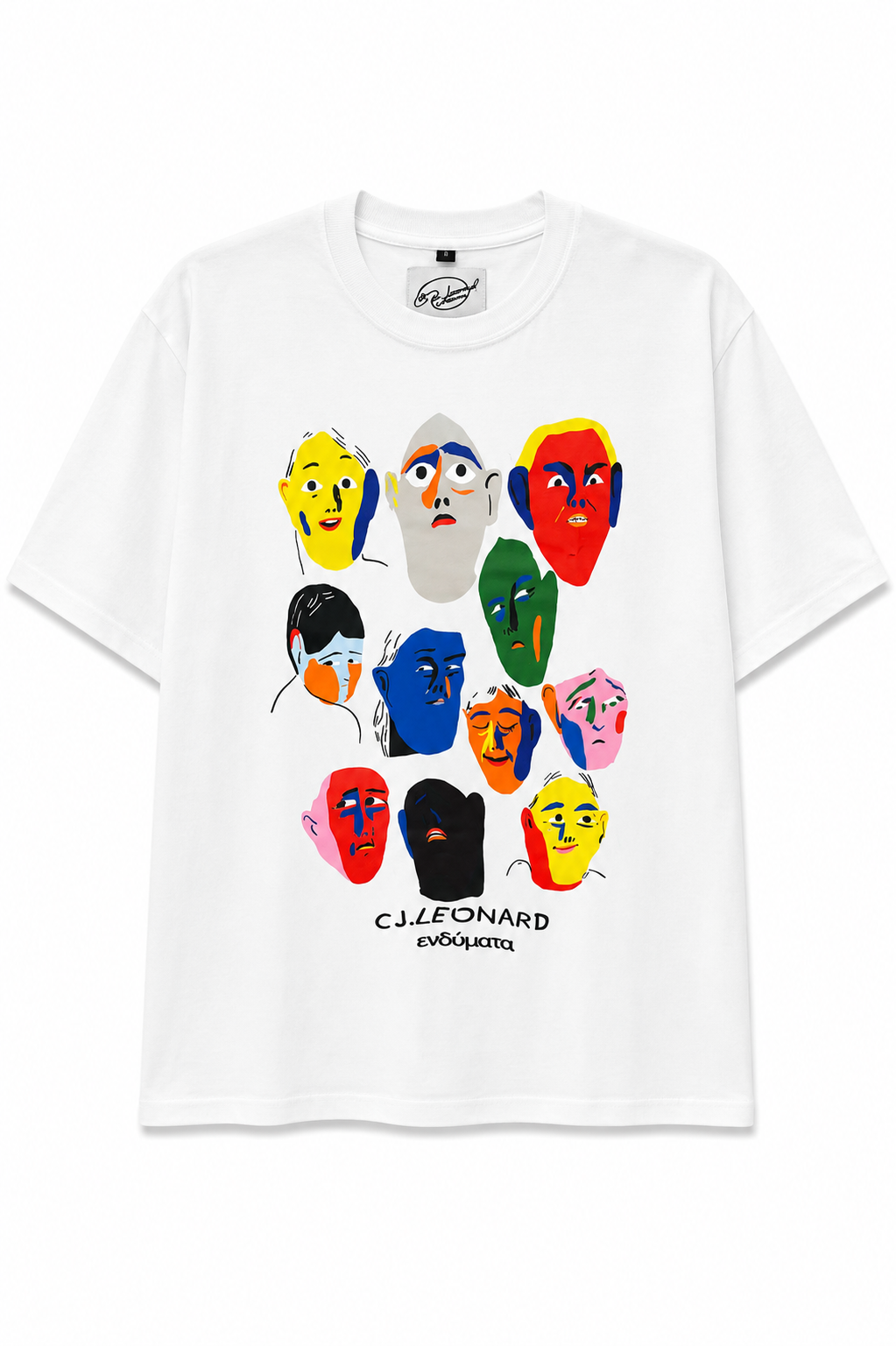 White Personalities Tee