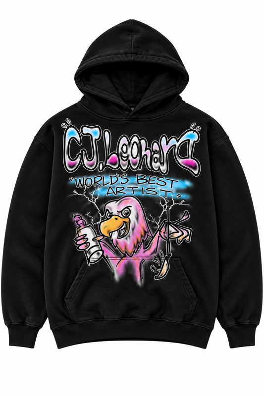 Black World’s Best Artist Hoodie(Ships September 25)